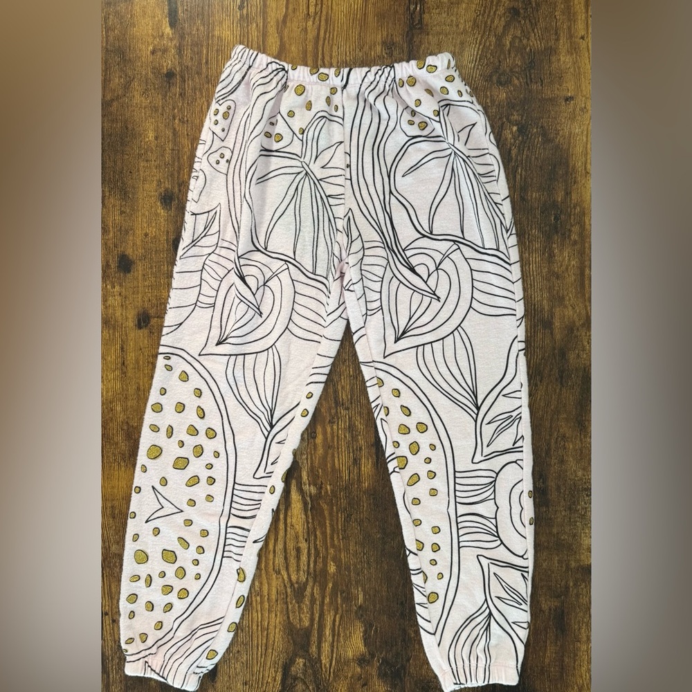 Chaser girls Love Knit Cozy Sweatpants Size 6 NWT